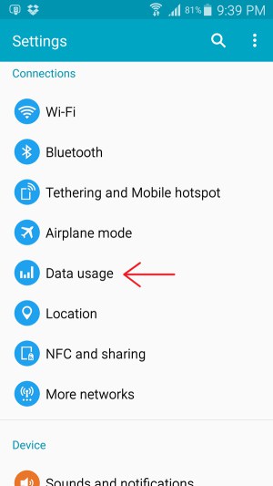 How to Restrict Background Data usage on Android Devices