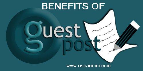 5 benefits of guest blogging
