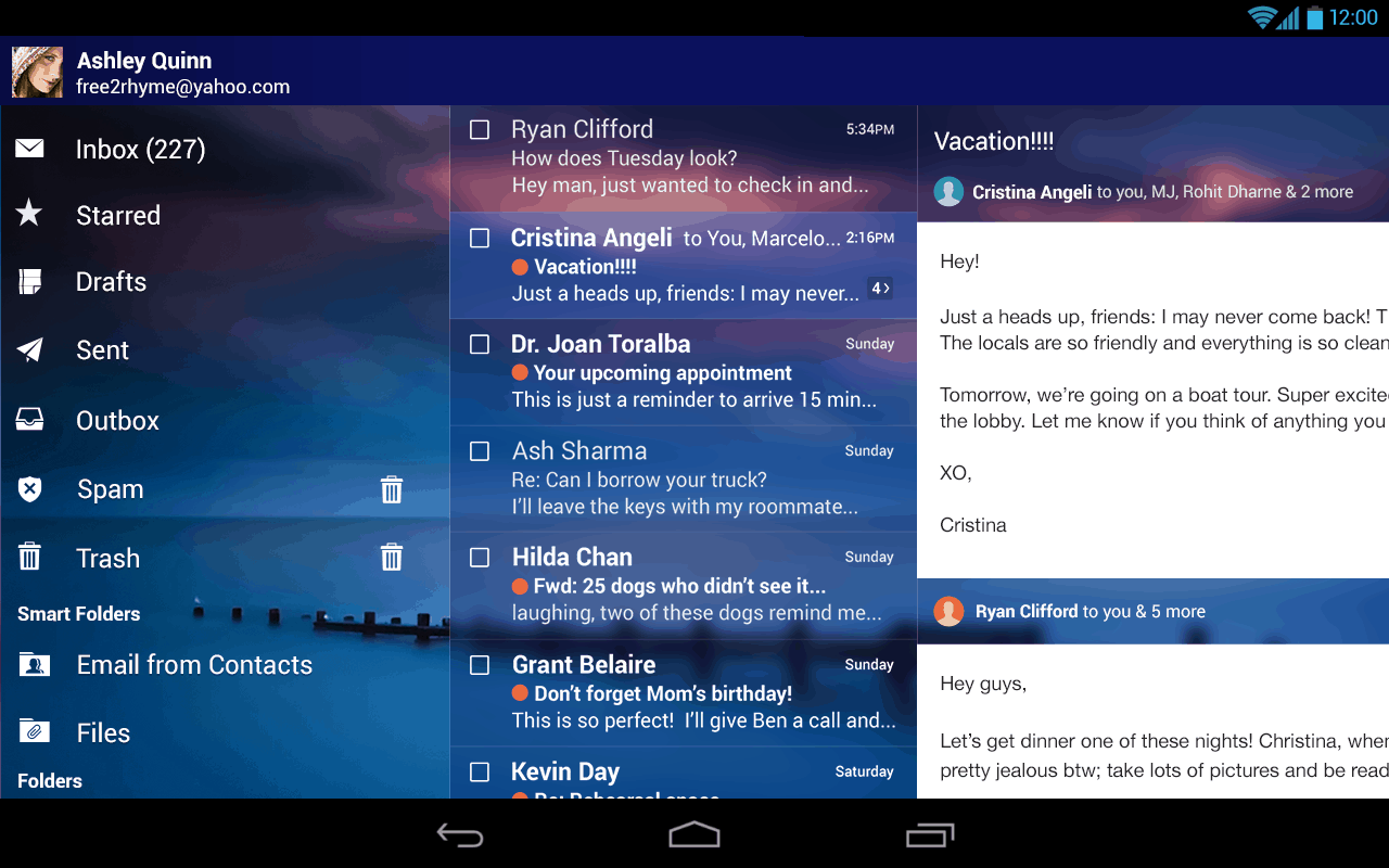 Yahoomail for Android
