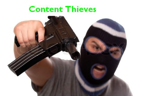 report content thieves