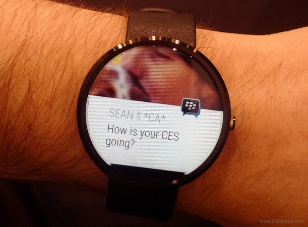 bbm on android wear