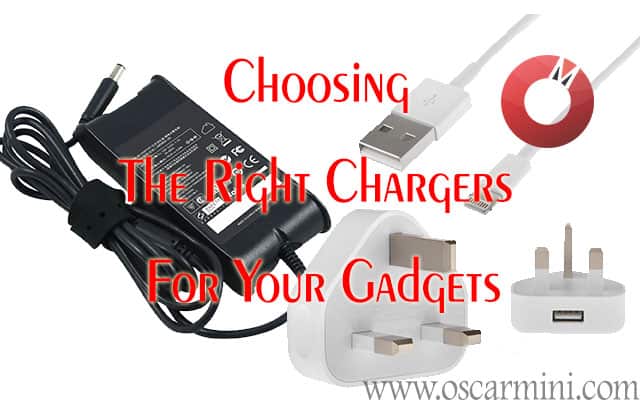 Guide to choosing the best chargers for your gadgets