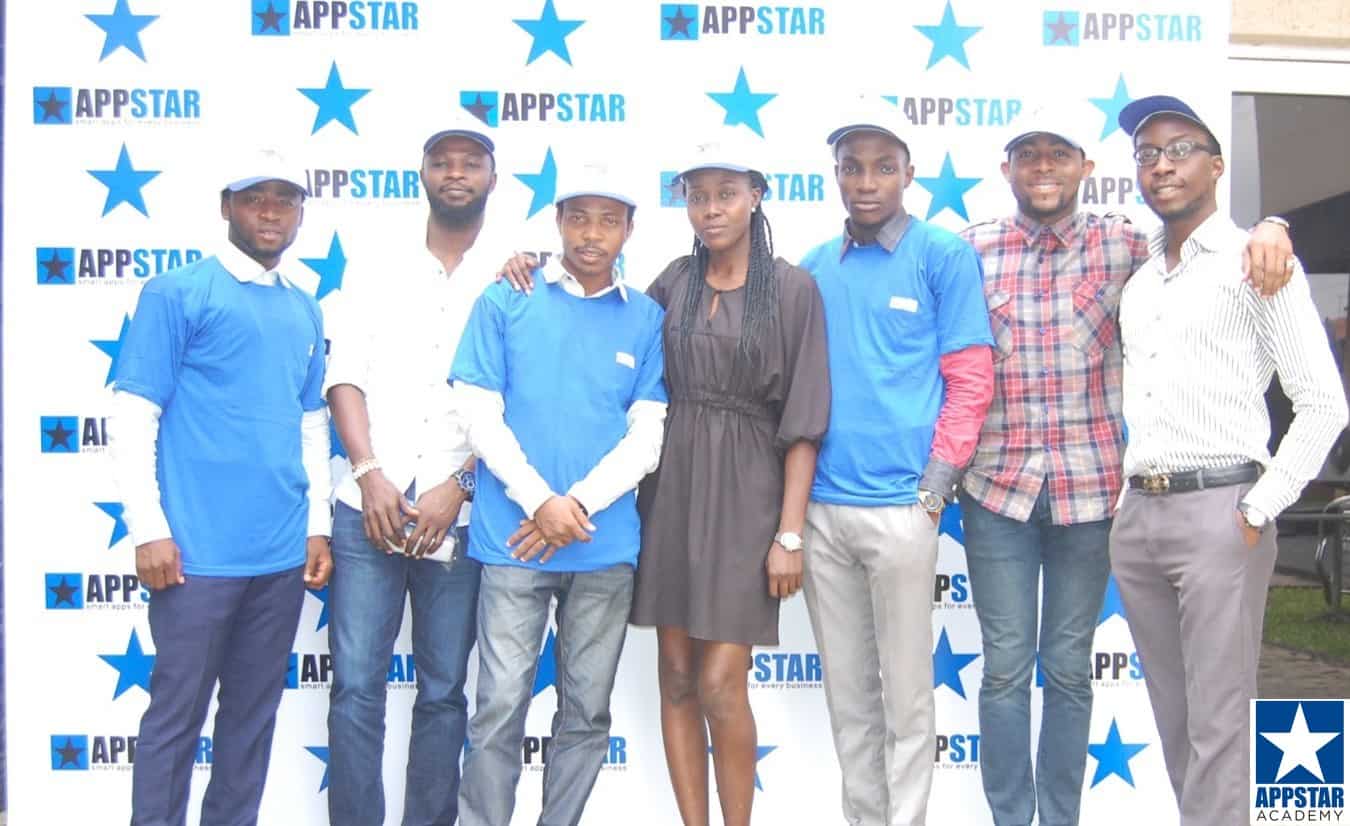 Adesanya and the AppStar Team