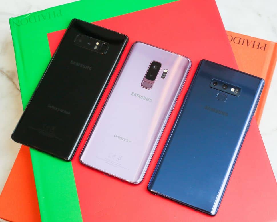 samsung s9 and note 9