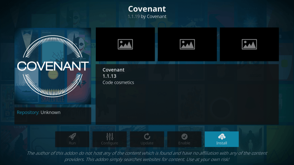 covenant add on