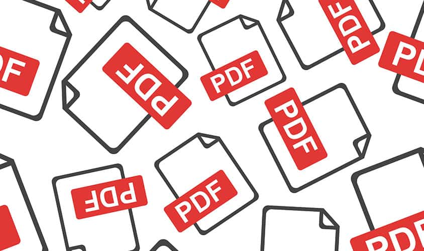 how to save document to pdf