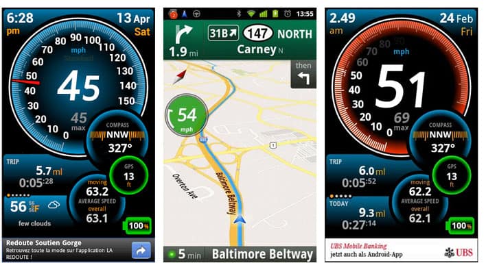 Ulysse Speedometer App