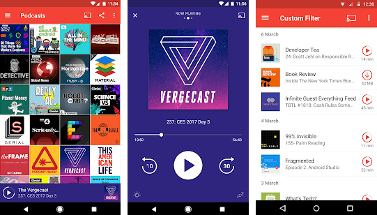 best podcast apps for Android