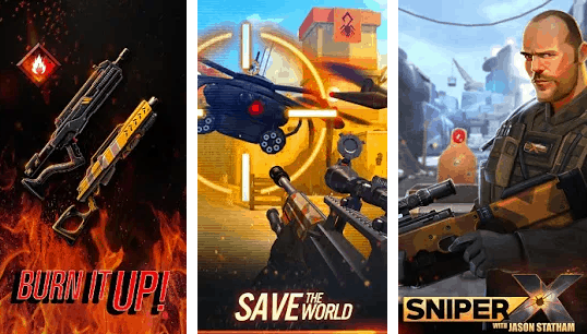 best snipper games for Android
