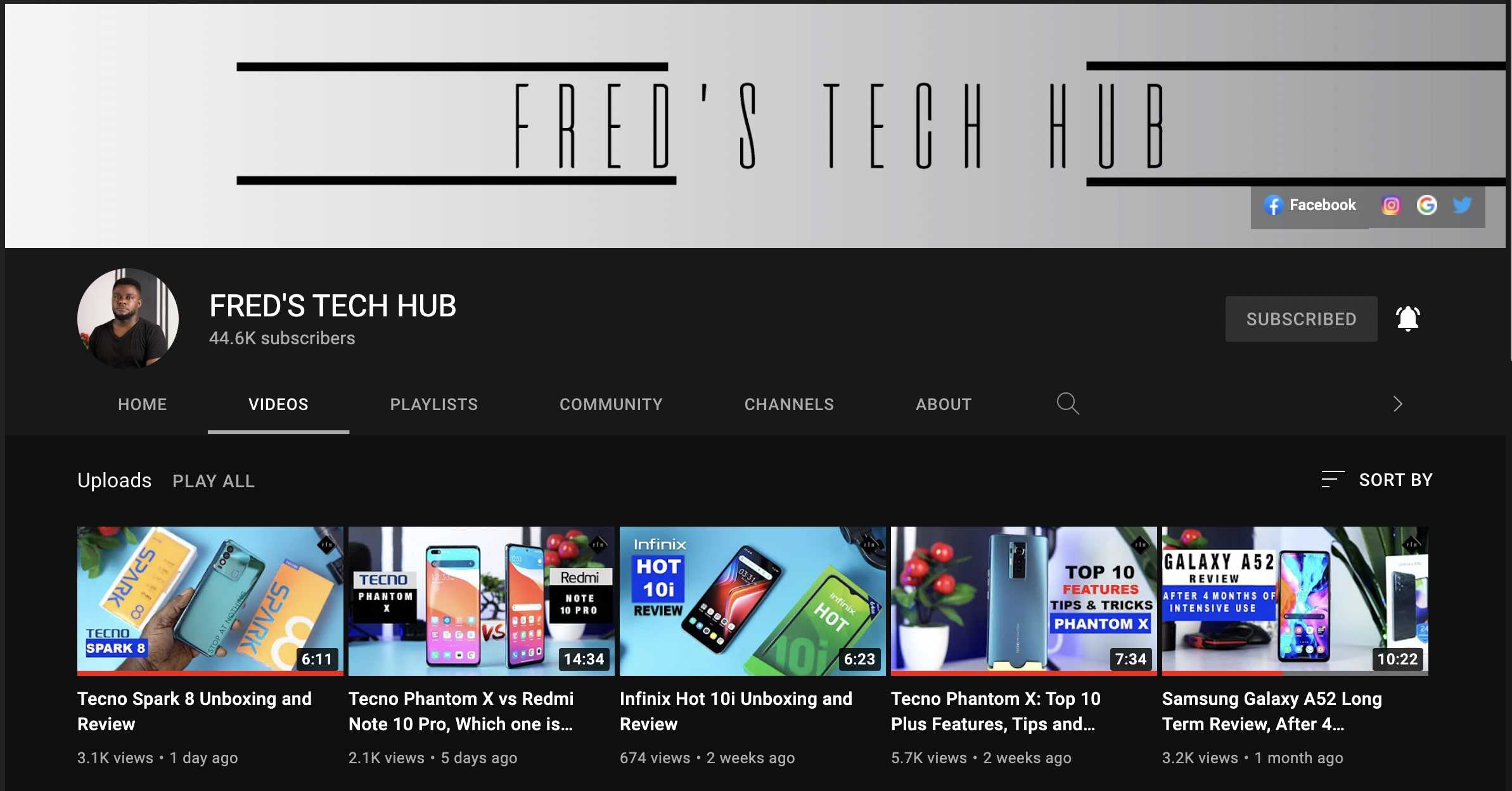 Fred's Tech Hub