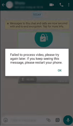 how to fix WhatsApp not sending photos on Android