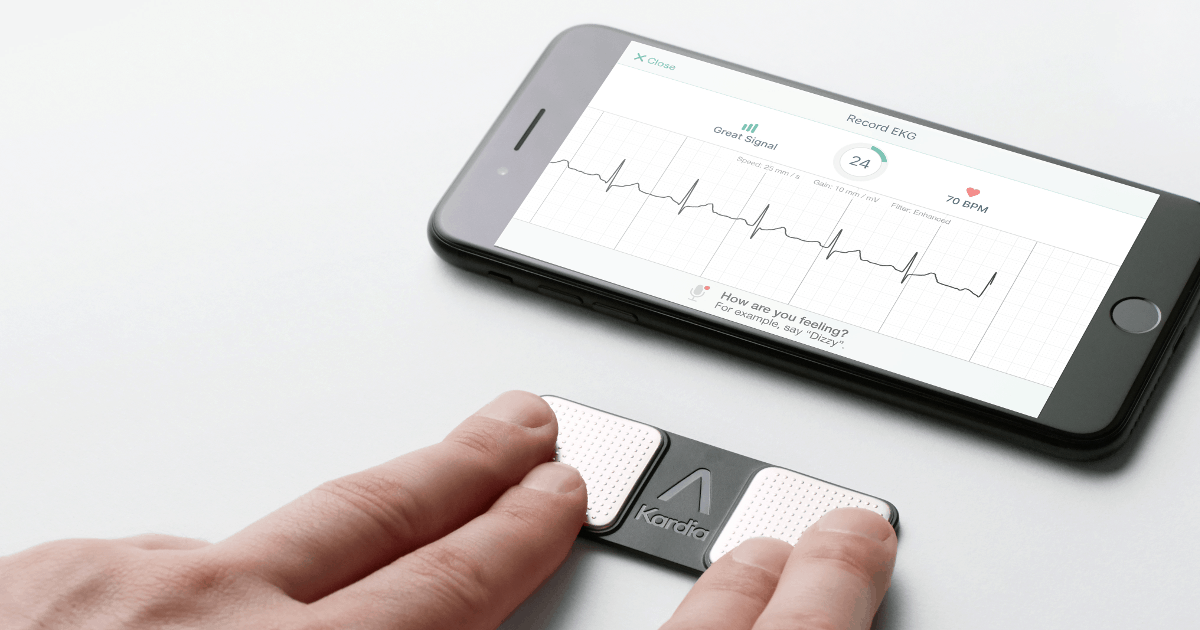 AliveCor portable EKG