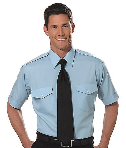 Van Heusen Short Sleeve Aviator Shirt