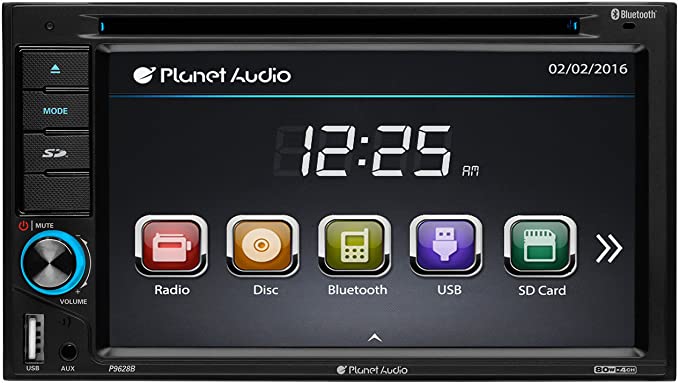 Planet Audio P9640B Car DVD Player