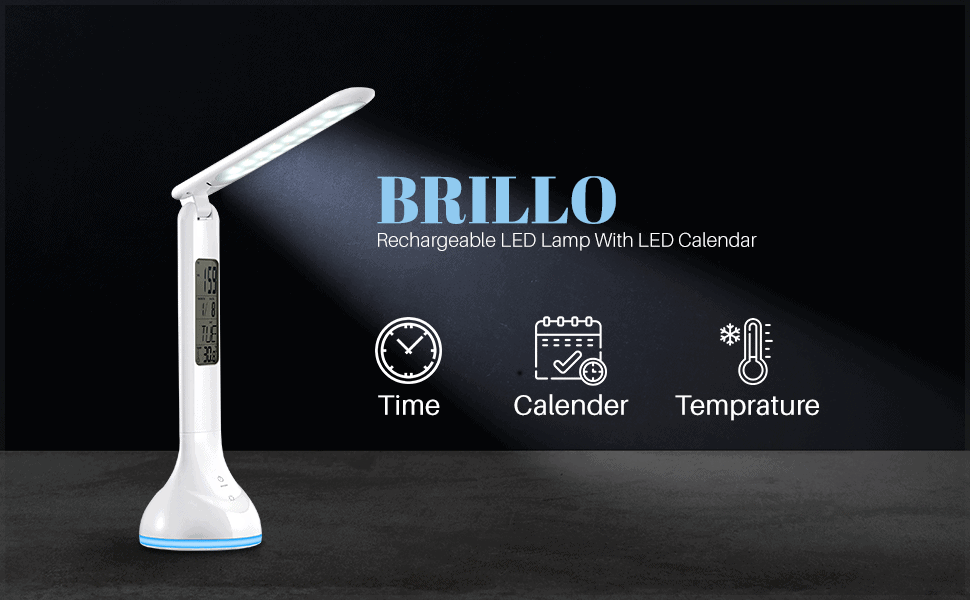 POR 641 Brillo Rechargeable LED Lamp