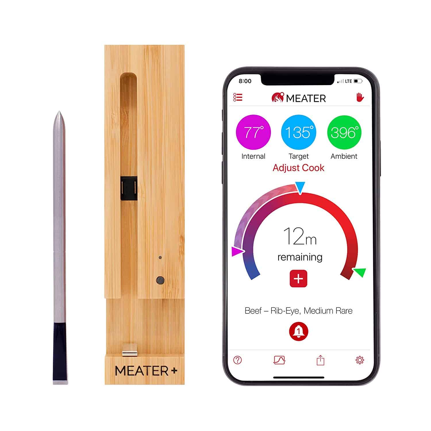 Meater+ Long Range Smart Wireless Meat Thermometer
