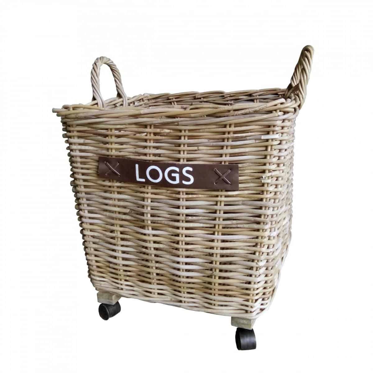 Kubu Log Basket Large