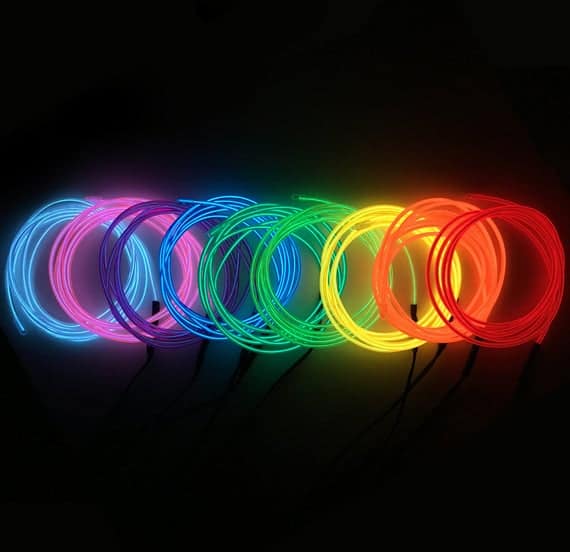 Neon EL Wire 9FT 8 Colors