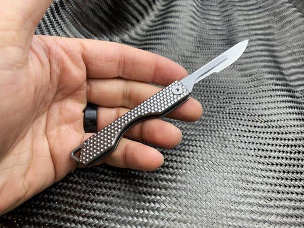 Folding Titanium Craft Scalpel Knife
