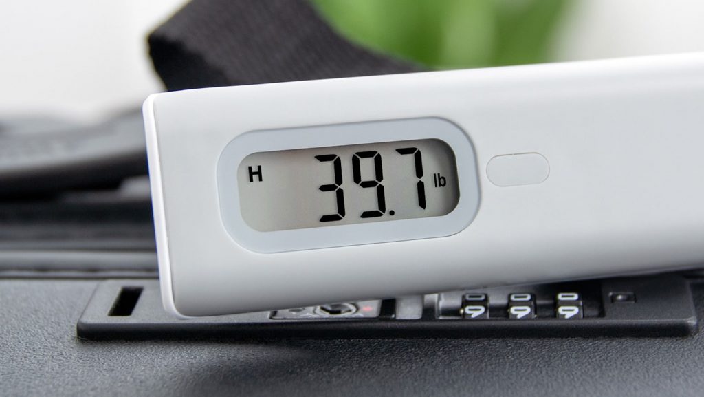 The GreaterGoods Digital Luggage Scale