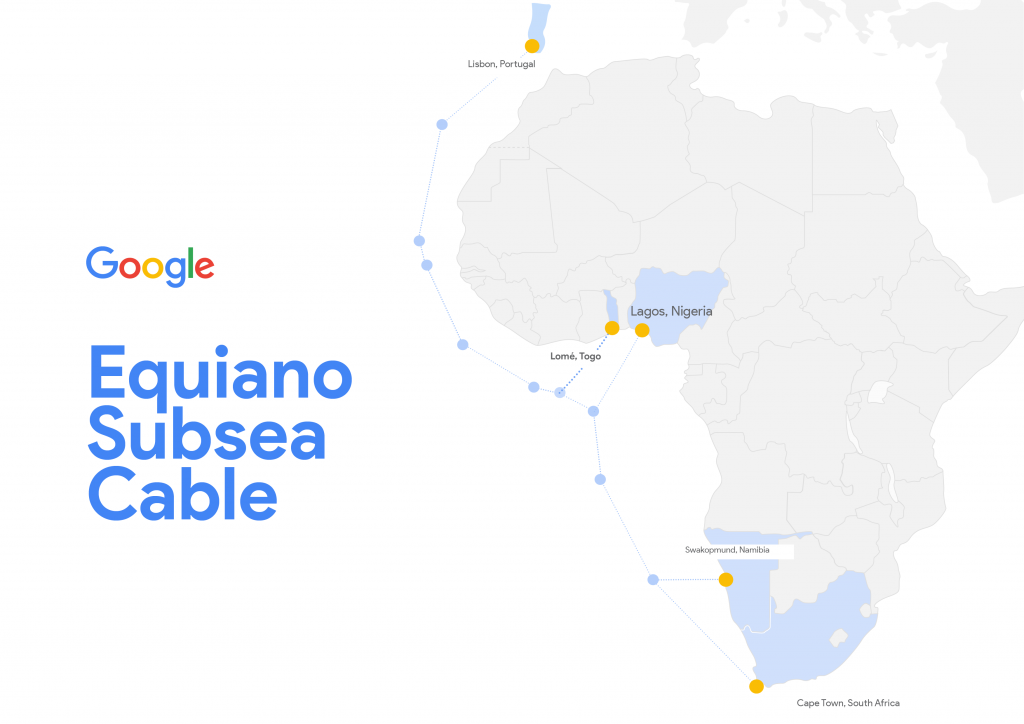 Google’s Equiano Subsea Cable arrives