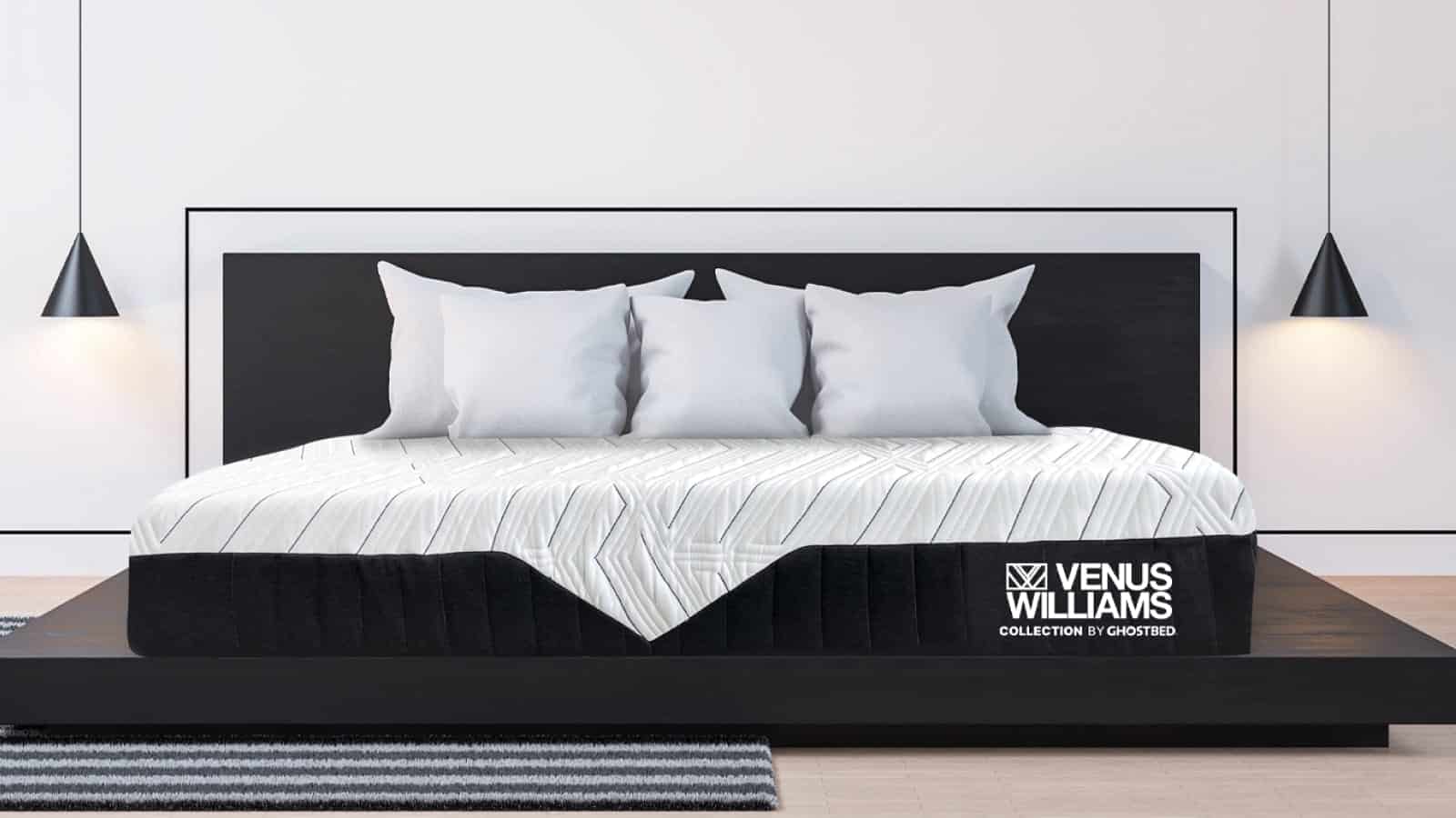 The GhostBed Venus Williams Collection Mattress & Bedding Series