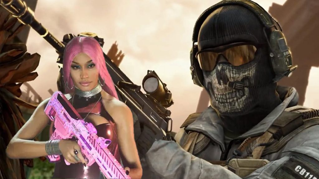 Nicki Minaj Joins the Battle in Call of Duty as